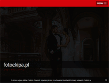 Tablet Screenshot of fotoekipa.pl